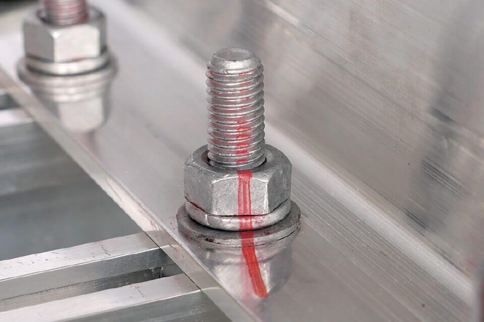 ③マーキング完了